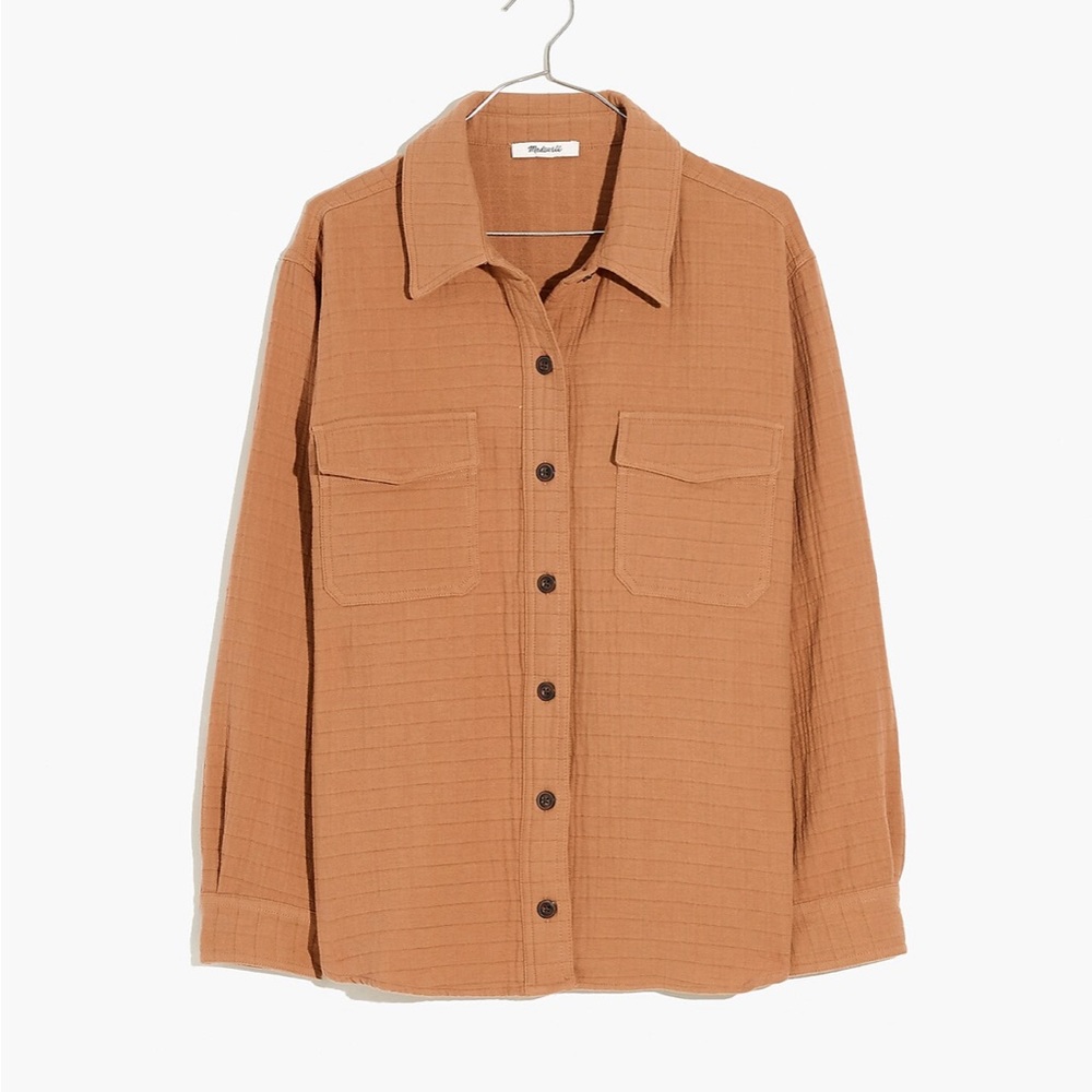 Madewell Quilted Oversized Shirt-Jacket